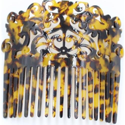 Hair comb acetic acid plate a variety of color fashionable female holiday party headdress decoration