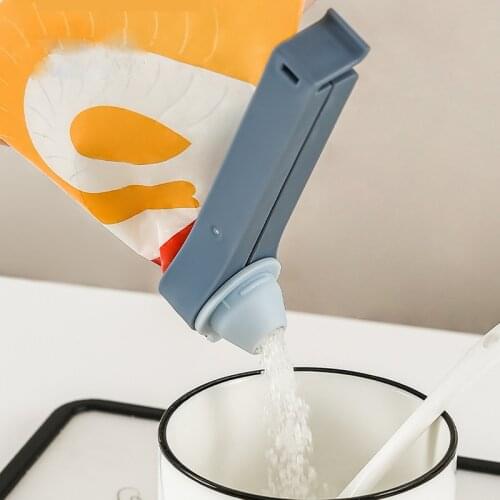 3PCS New seal pour food storage bag clip snack seal clip keep fresh plastic sealer clip food protector travel kitchen tool