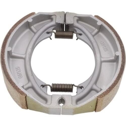 NEW High Quality Motorcycle Rear Wheel Brake Shoe Drum Brake Shoes Sets For SUZUKI GN125 BAJAJ100 GS125 RX125 BM100 Haojue