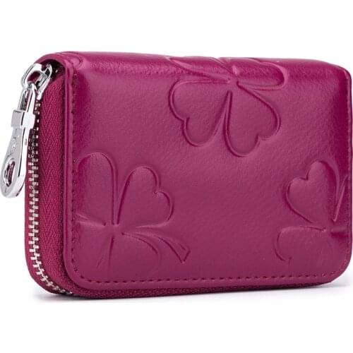 New Women Spilt Leather Wallet Female Zipper Purse Woman Small Zipper Purses Fashion Card ID Holders Ladies Mini Wallets Clutch