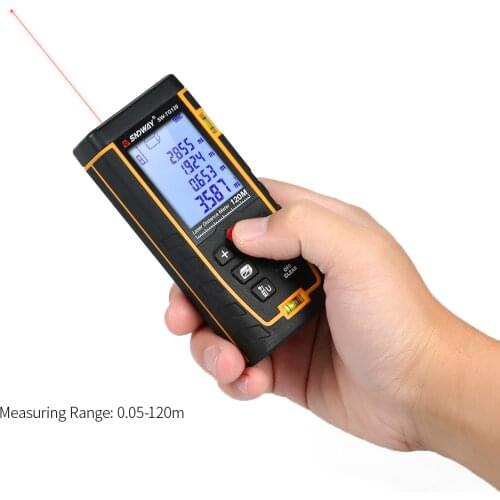Laser Distance Meter 50/70/100/120M Rangefinder Laser Tape Range Finder Ruler Distance Area Volume Measurement Test Tool