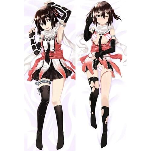 Hot Japanese Anime Hugging Pillow Cover Case Pillowcases Decorative Pillows Double-Sided 2Way 2WT 50X160CM Kantai Collection