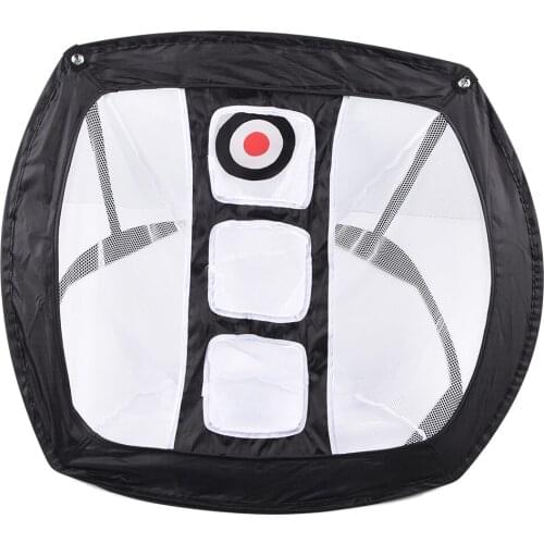 Nylon Golf Practice Net Golf Indoor Outdoor Chipping Pitching Cages Portable Golf Practice Training Aids Mats