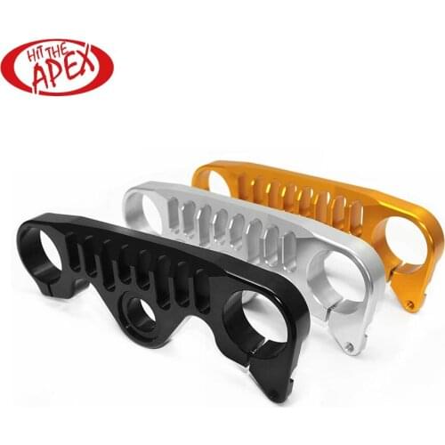 Front Top Upper Triple Clamp For 2016 2017 Kawasaki Ninja ZX10R ZX-10R Upper Top Triple Clamp Balance Shock Front Fork Brace