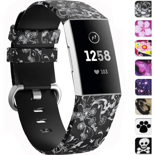 Sport soft Bracelet for Fitbit Charge 4 band Replacement Silicone strap watchband Charge4 SmartWatch Fitbit Charge 3 SE band