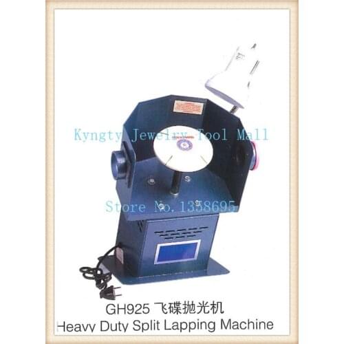 Heavy duty split lapping machine split lap wheel polishing jewelry diy making machine