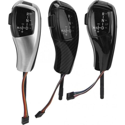 LED Electronic Car Gear Shift Knob Retrofit Parts for BMW Series E39 E38 E53 Shift Knob Retrofit Parts