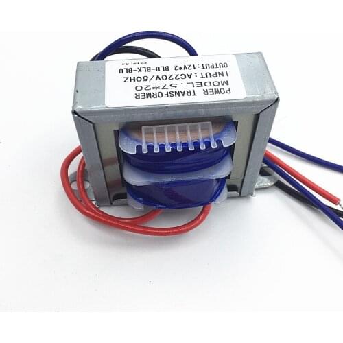 Transformator 220V to 12V speakers power amplifier board power transformer EI57*20 AC transformer 20W