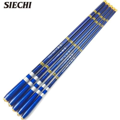 SIECHI Fishing Stream Rod hand carp Carbon Fiber Lightweight Travel High Quality 3.6m 4.5m 5.4m 6.3m 7.2m