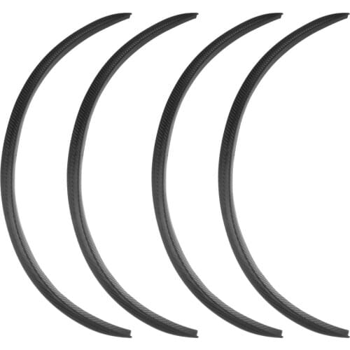 Universal Wheel Fender Flare PVC Eyebrow Protector Lip Arch Trim Strip
