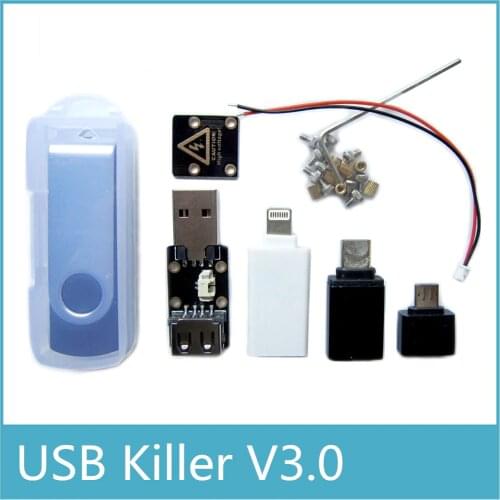 USB killer V3.0 USBKiller3.0 U Disk Killer Miniature High Voltage Pulse Generator Accessories Complete
