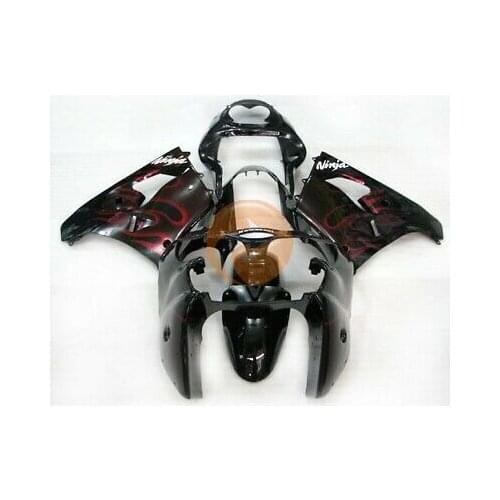 Wotefusi NEW ABS Bodywork Fairing Kit Compatible to ZX-9R 00-01 2000 2001 (2)