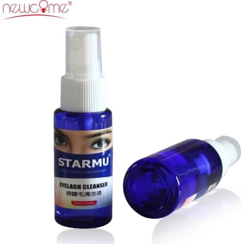 30ml/bottle Eyelash Extension Liquid Eyelash Cleaner Primer Grafting Eyelash Extension Lashes Cleanser Eye Care for Makeup Tools