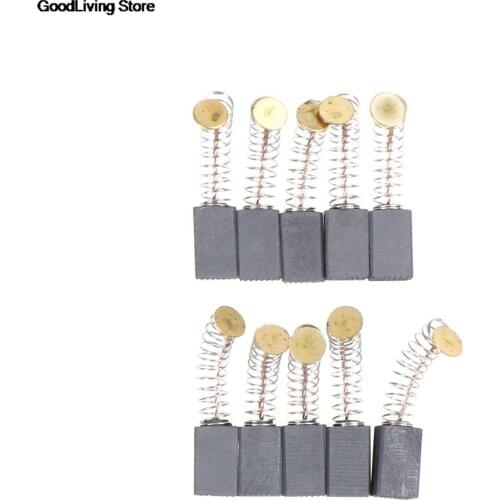10pcs Power Tool Carbon Motor Brush 13 x 8 x 5mm