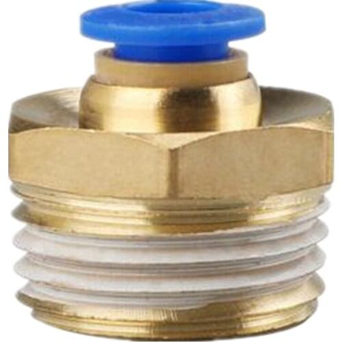 10pcs/lot 1/2 Pneumatic connector PC6-04 PC8-04 PC10-04 PC12-04 PT1/2 Trachea quick-release straight through J-head feed