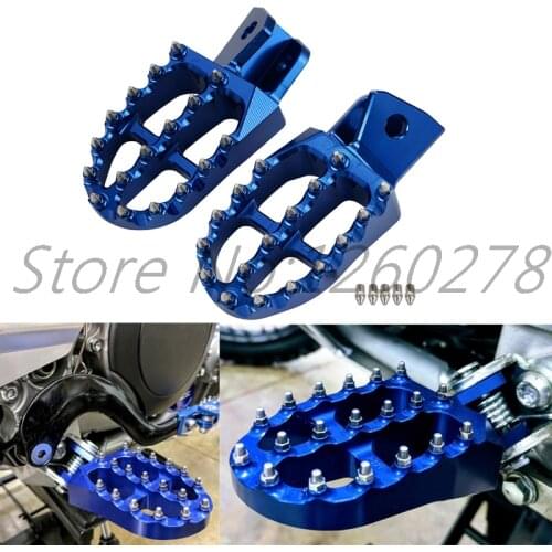 CNC Motorcycl Foot pegs Foot Rests Pedals for Yamaha WR250R WR250X WR 250R 250X 250 R X 2007-2020 2019 2018 2017 2016 2015 2014