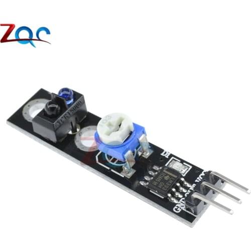5pcs TCRT5000 Line Track Sensor Module Reflection Infrared Follower Sensor Switch Obstacle Avoidance Module for Arduino KY-033