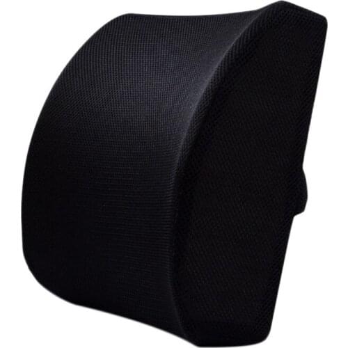 Promotion! Memory Foam Seat Chair Lumbar Back Support Cushion Pillow For Office Home Car-Mesh