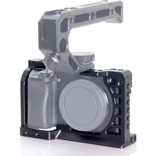 Aluminum DSLR Camera Cage Kit Support for SONY A6500 A6400 A6300 A6000 A6100