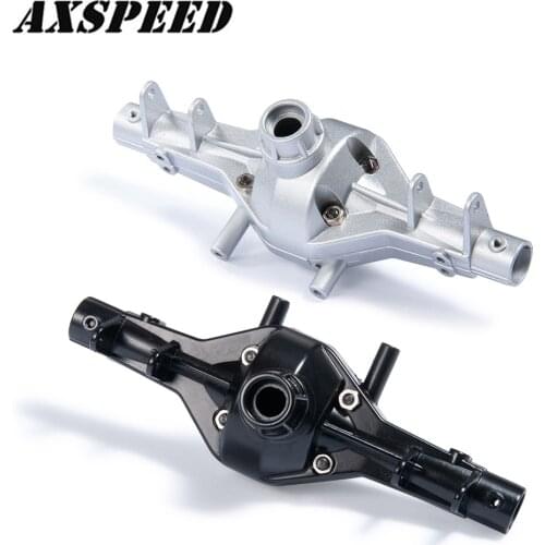AXSPEED Front Rear Axle Shell Alloy Metal Axle Housing 197g for 1/10 Axial SCX10 RC Crawler Car Upgrade Parts