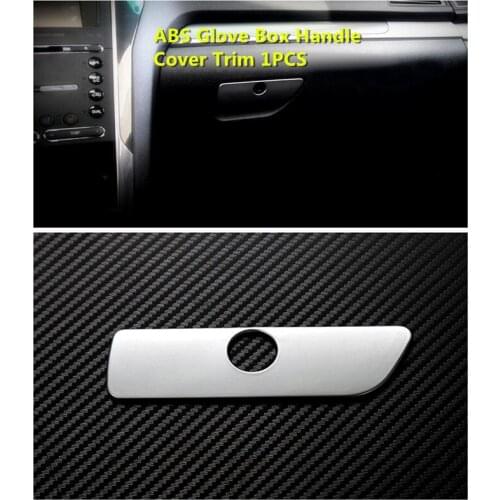 For Ford Explorer 2011 - 2016 ABS Chrome Inner Glove Box Handle Cover Trim 1pcs/set