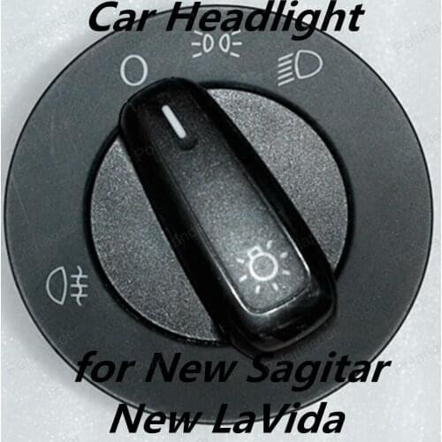 For New LaVida Fog Headlight Lamp Car Headlight Switch Car Headlight On/OFF Switch Knob Button Headlight On/OFF Switch