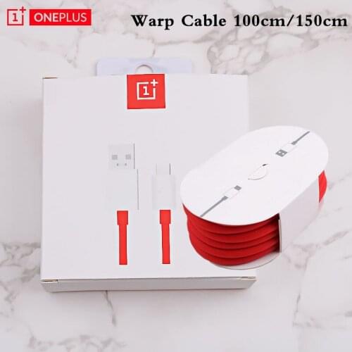 Original Warp Charger 6A 1M/1.5M Dash Fast USB Type-C cable For Oneplus 8 7t 7 pro Cable one plus 7 8 7T 6T 6 5T 5 Smart phone