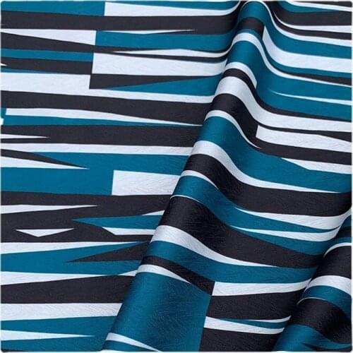 Width 59" Geometric Embossing Impervious Luster Acetate Like Chiffon Fabric By The Half Yard For Dress Shirt Material