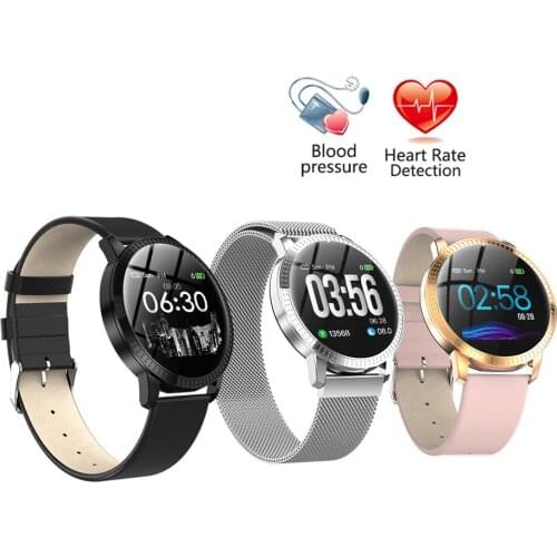 Smart Band Waterproof Blood Pressure Monitor Color LCD Fitness Tracker Bracelet Sport Women Men Smart Watch for IOS Android