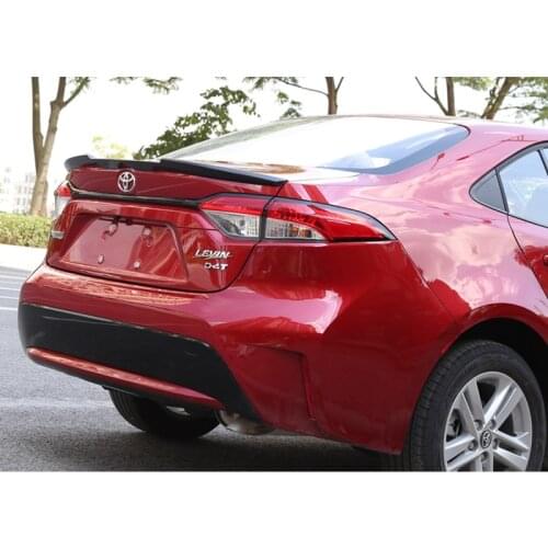 For Toyota New Corolla 2019 2020 2021 2022 Spoiler ABS Material Car Rear Trunk Wing Lip Spoiler