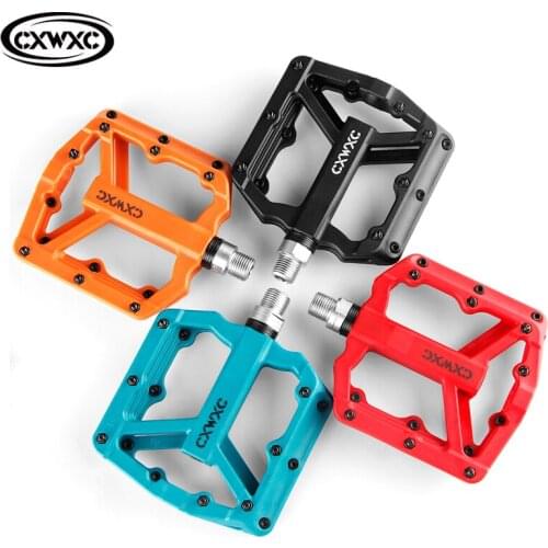 Ultralight Flat MTB Pedals Nylon Bicycle Pedal Bmx Mountain Bike Platform Pedals 3 Sealed Bearings Cycling Pedals For Bicycle