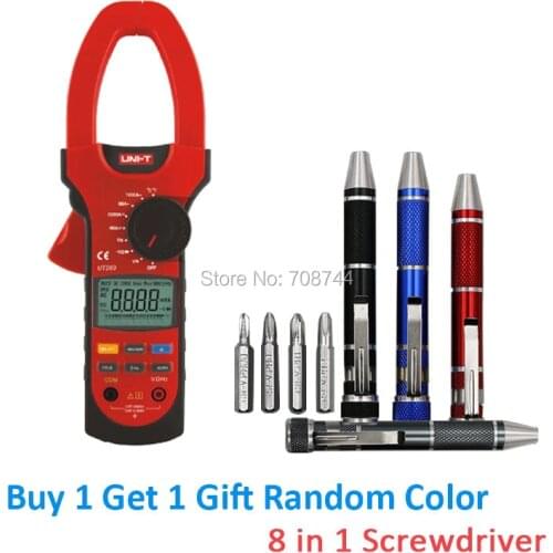 UNI-T UT209 Digital Multimeter AC DC Voltage Amp Ohm Hz Tester