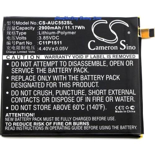 Cameron Sino High Quality Battery 0B200-02000500, C11P1511 for Asus ZE552KL, ZenFone 3, ZenFone 3 Deluxe Dual SIM Glob, ZS570KL