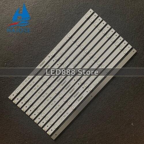10SETS LED strip 5leds For Hisense 50'' TV SVH500A24 HD500DF-B53 HD500DF-B54 RSAG7.820.6660 50H5GB 50H5C 50H4C 50H4CA