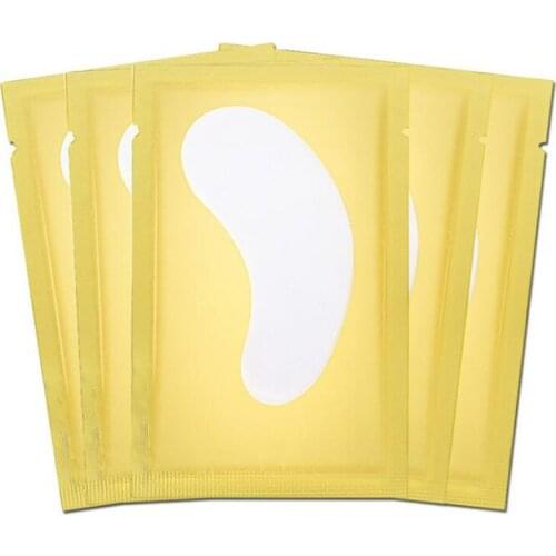 100PCS=50Pair Wholesale Hydrogel Gel Eye Patches for Eyelash Extension Eyepads Eyelash patch Lashes Extension Mask Eyepad Makeup