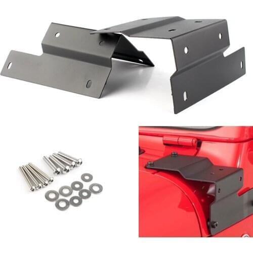 2PCS Lower A-Pillar LED Light Mount Bracket For 2018-2019 Jeep Wrangler JL Auto Car Parts Accessories