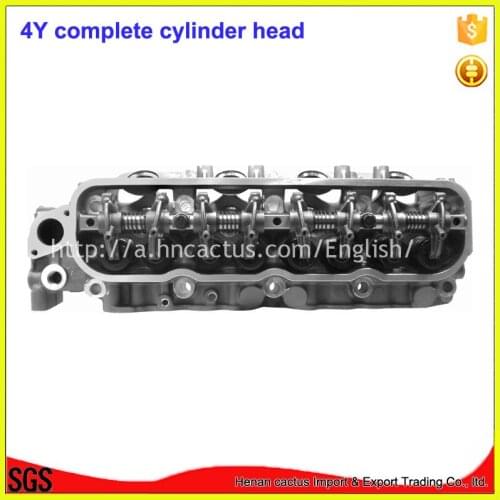 Engine Complete cylinder Head 4Y 11101-73020 for Toyota 491Q