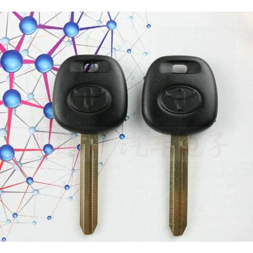 Key shell with Chip Slot For Toyota corolla REIZ highlander Smart Card Mechanical lock Replacement