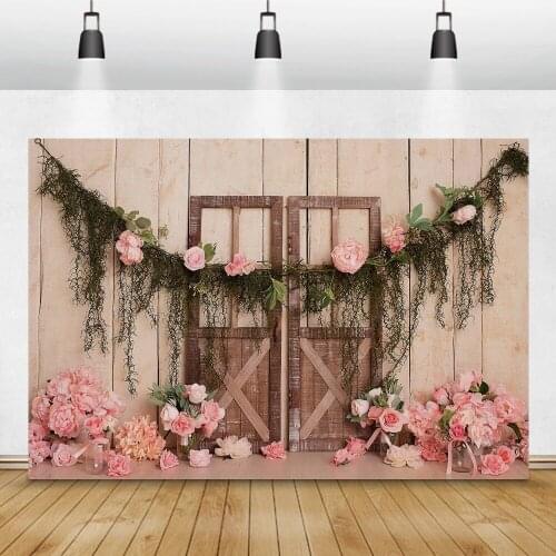 Laeacco Newborn Baby Floral Photographic Studio Photo Wedding Photography Backdrops Photo Backgrounds Birthday For Photo Studio