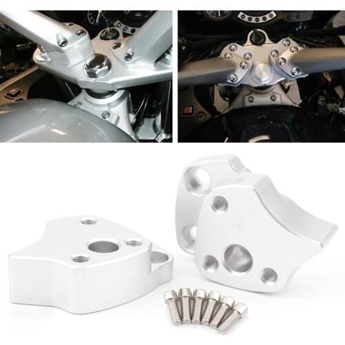 Motorcycle Aluminum Handlebar Risers Kit For Yamaha FJR 1300 2001-2005 Handle Bar Riser Mount Clamp