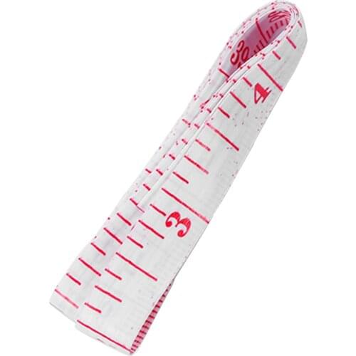 Soft Ruler 1m Telescopic Measuring Ruler Cm and Inch Plastic Tape with White Background and Pink Characters Soft Ruler 1M Soft