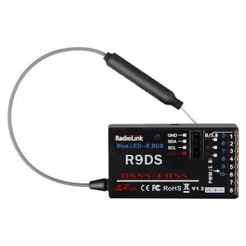 Radiolink R6DSM/R9DS/R6DS/R12DSM/AT9S/R12DS/R8EF/R8FMreceiver supports SBUS, used for AT9 AT9S AT10 AT10 remote control