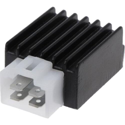 2021 New 12V 4Pin Motorcycle Voltage Regulator Half-Wave Rectification For Buggie GY6 50cc 125cc 150cc Moped Scooter