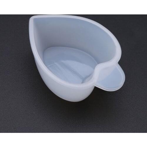 Silicone Mold Cup Dispenser DIY Epoxy Resin Jewelry Making Tool Color Modulation
