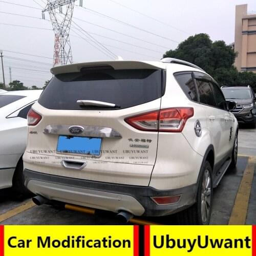 UBUYUWANT For Escape Ford Kuga 2013 2014 2015 Spoiler ABS Material Car Rear Wing Spoiler For Escape Ford Kuga ST Spoiler