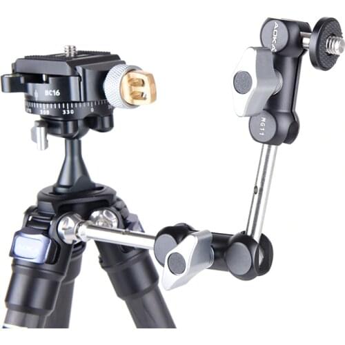 AOKA MG11 Weight 85g max loading 1.8kgs height 192mm magic arm for tripod