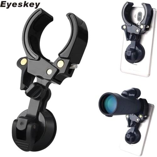 Universal Mobile Device Holder Phone Adapter Mount Connect Binoculars Monocular Spotting Scope Microscope Astronomical Telescope