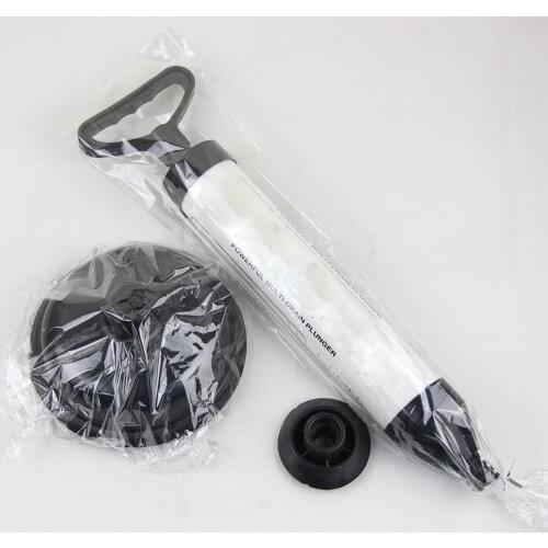 Bathtub dredge cleaner high pressure bathroom drain plunger manual vacuum shower sink water pump with suction cup Dredge device