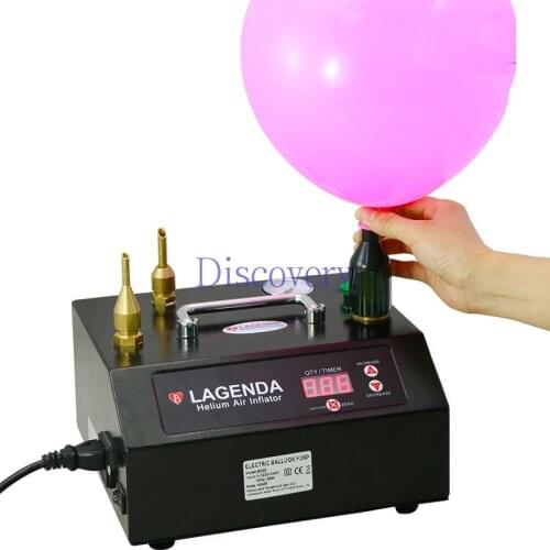 220V Helium Balloon Inflator Wedding Birthday Party Airborne Tool Electric Helium Air Pump B363
