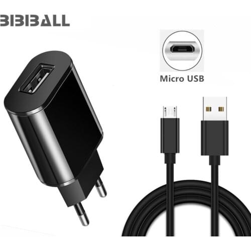 USB Charger 2A Fast Charging + 1M Micro USB USB for xiaomi redmi 4X note 5 plus note 5a Leagoo M9 Blackview BV6000 Oukitel C8